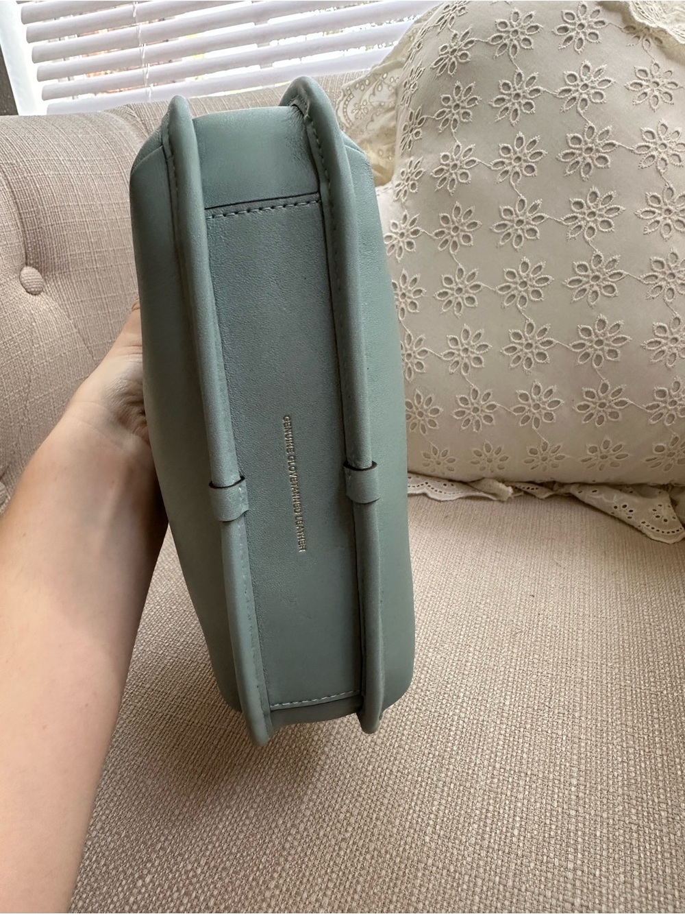 Light blue Coach curve zip purse - Picture 5 of 8